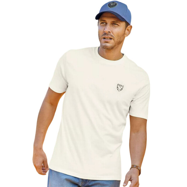 Atlas For Men Heren adelaar t-shirt (pak van 4) UTAF878_burgundywhiteblackgreen large