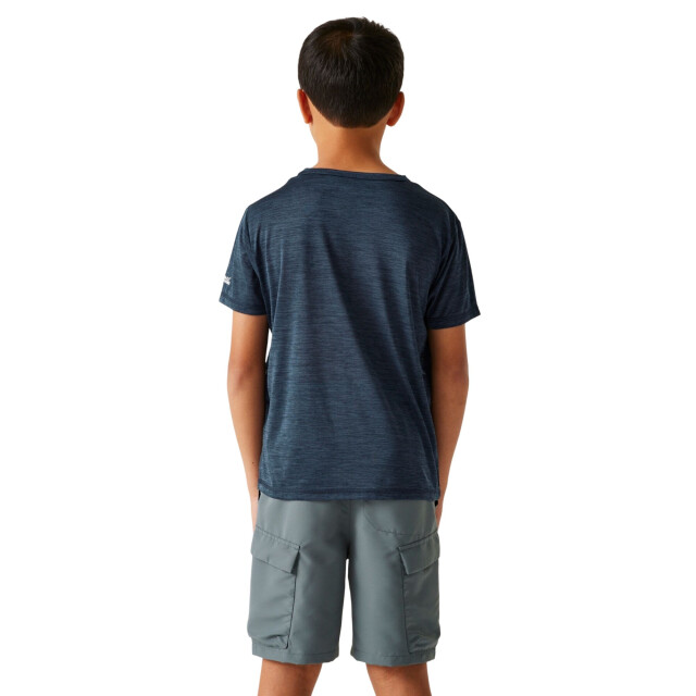 Regatta Kinderen/kinderen alvarado ix portrait rooster t-shirt UTRG11911_navymarl large