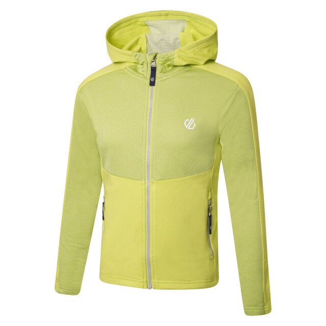 Dare2b Childrens/kids hastily core stretch gerecycleerde midlayer UTRG7165_wildlime large