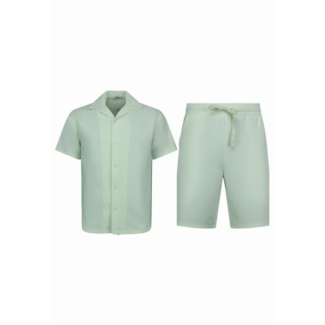 Enos Twinset ribbed oversized shirt SET: F-915 large