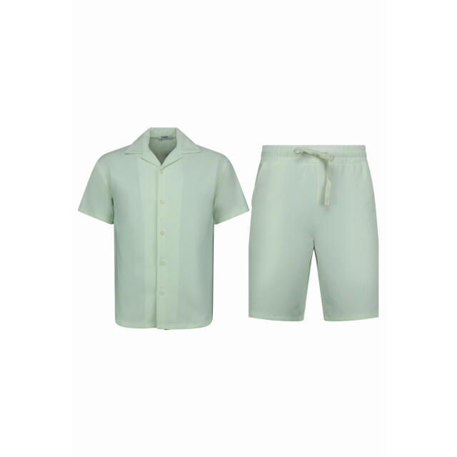 Enos Twinset ribbed oversized shirt SET: F-915 large