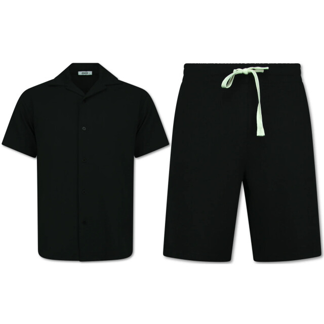 Enos Twinset ribbed oversized shirt SET: F-915 large