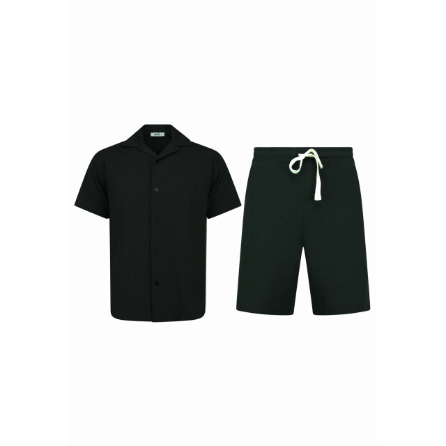 Enos Twinset ribbed oversized shirt SET: F-915 large