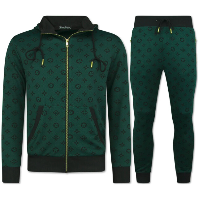 Top-Star Joggingpak volwassenen trainingspak FF-5036AB large