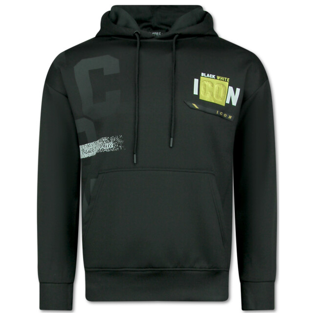 Top-Star Icon hoodie gouden print joggingpak volwassenen FF-3789AB large