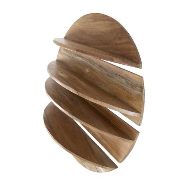 Hoyz wandschap set-4 rond massief margosa naturel 3185957 large
