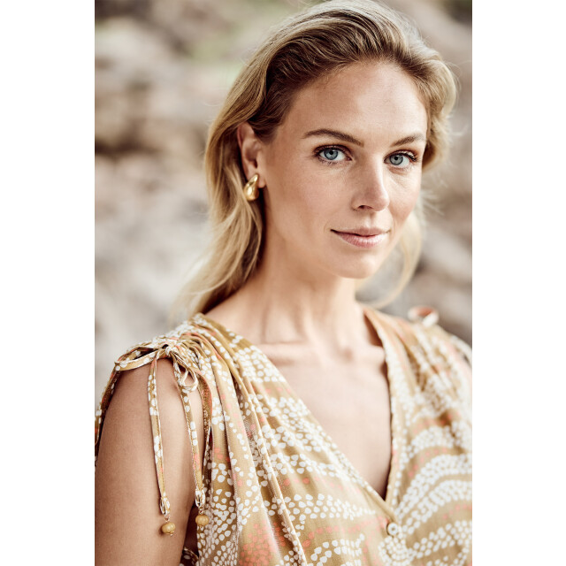 Tramontana Blouse print bronze C04-16-301-099996 large