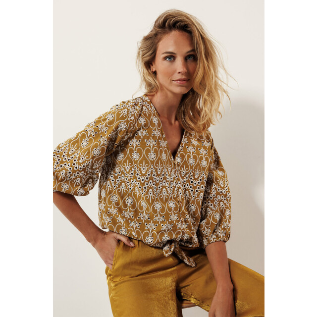 Tramontana Blouse bronze mist C07-16-301-002930 large