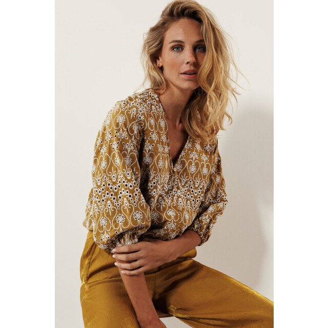 Tramontana Blouse bronze mist C07-16-301-002930 large