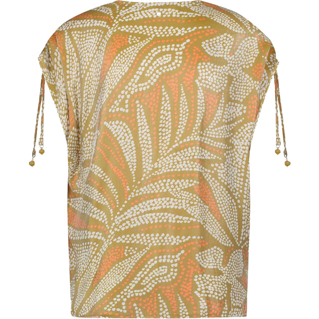 Tramontana Blouse print bronze C04-16-301-099996 large