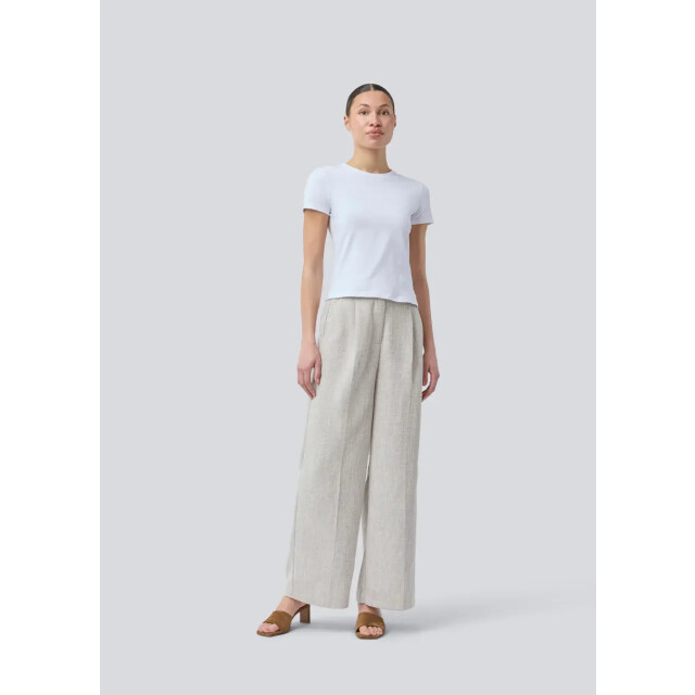Modström Mo kiera pants MO Kiera Pants/00105 Beige Melange large