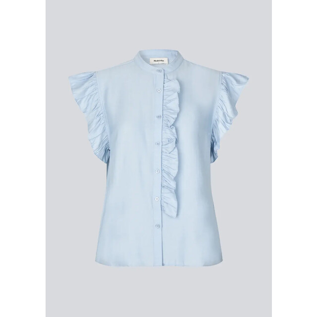 Modström Mo holiday top MO Holiday Top/03352 Cashmere Blue large