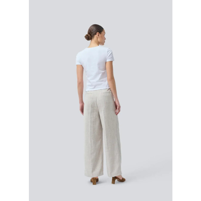 Modström Mo kiera pants MO Kiera Pants/00105 Beige Melange large