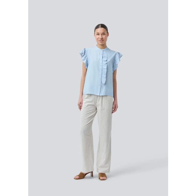 Modström Mo holiday top MO Holiday Top/03352 Cashmere Blue large
