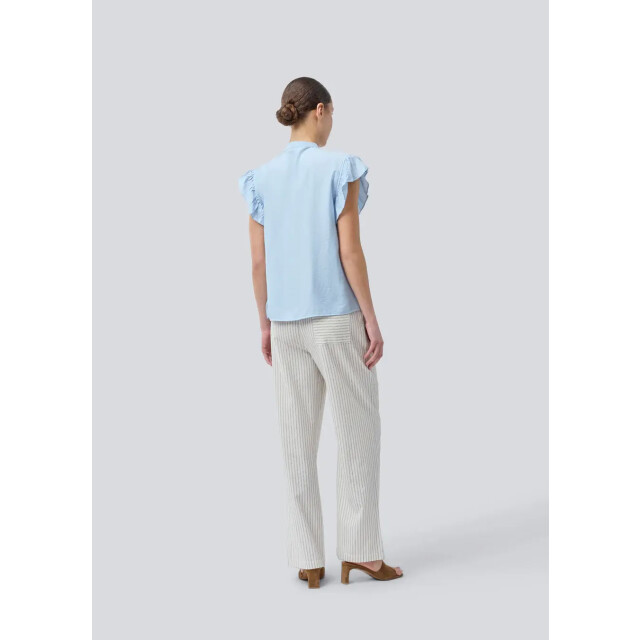 Modström Mo holiday top MO Holiday Top/03352 Cashmere Blue large