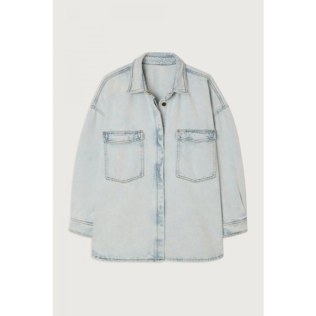 American Vintage Joy06ce25 joybird denim jacket JOY06CE25  JOYBIRD denim jacket large