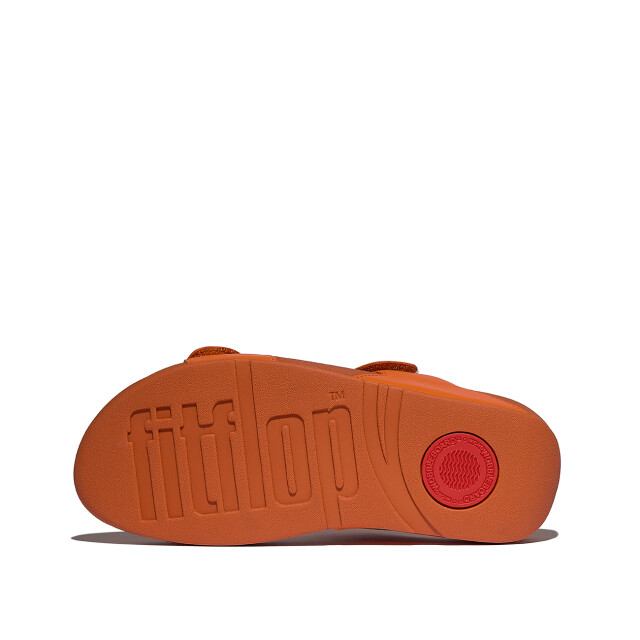 FitFlop Lulu adjustable leather slides FV6 large