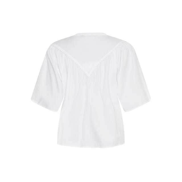 Moss Copenhagen ethelyn 2/4 shirt 19015 bright white 06613.100.0008 large