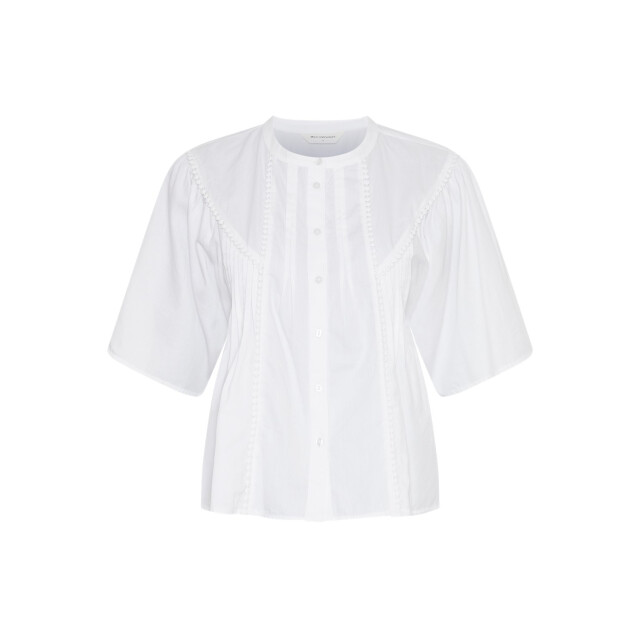 Moss Copenhagen ethelyn 2/4 shirt 19015 bright white 06613.100.0008 large