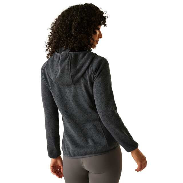 Regatta Dames newhill ii marl full zip hoodie UTRG12002_sealgreypop large