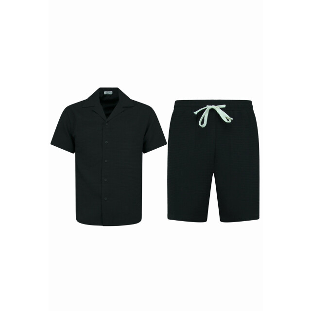 Martina Ribbed oversized shirt zomerset SET: MMG-009 large