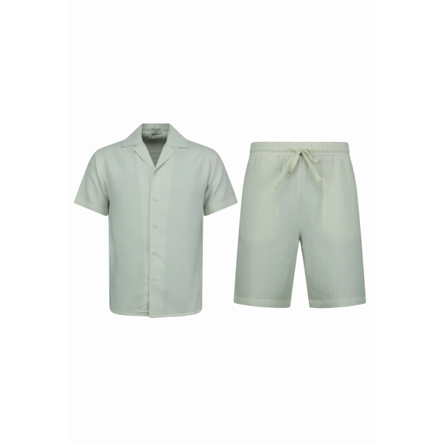Martina Ribbed oversized shirt zomerset SET: MMG-009 large