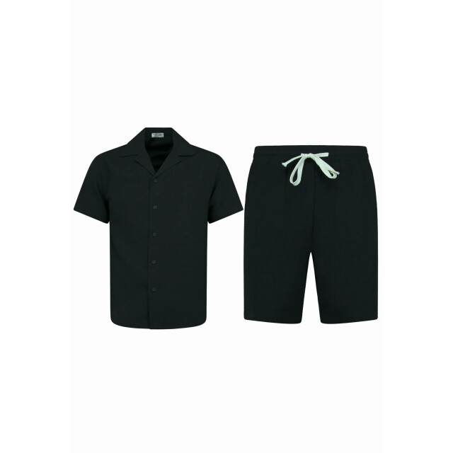 Martina Ribbed oversized shirt zomerset SET: MMG-009 large