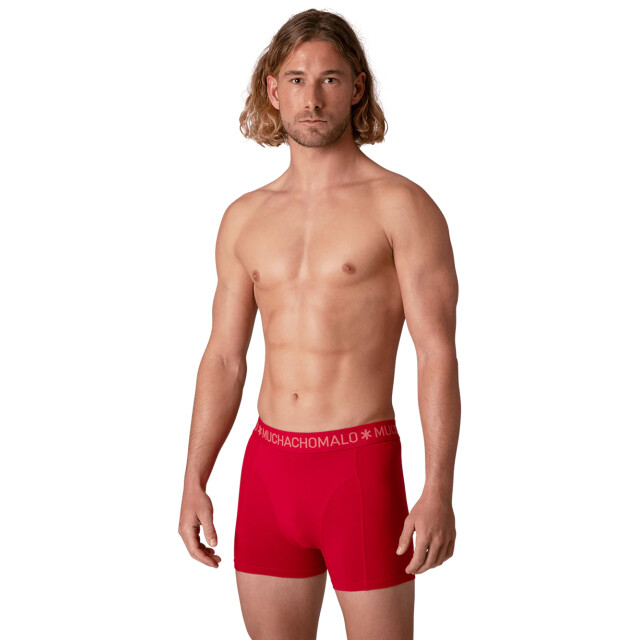 Muchachomalo Heren 12-pack boxershorts effen U-SOLID1010-972 large