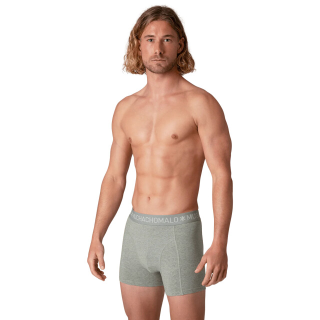 Muchachomalo Heren 12-pack boxershorts effen U-SOLID1010-972 large