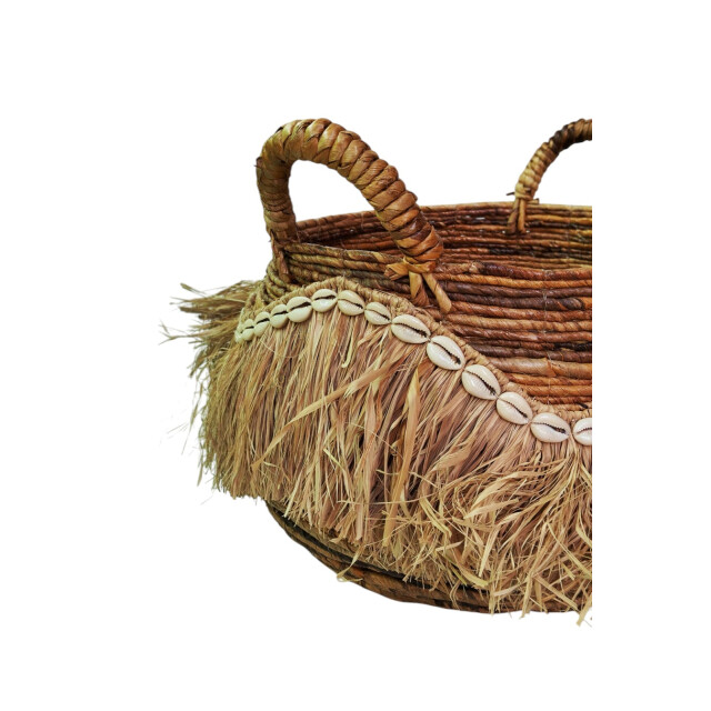 Furnilux decoratieve opbergmanden set van 2 – handgevlochten bananenstam / 3190130 large