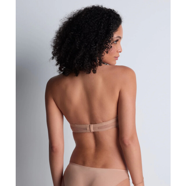 Aubade Sheer emotion full cup moulded bandeau 4MP06 large