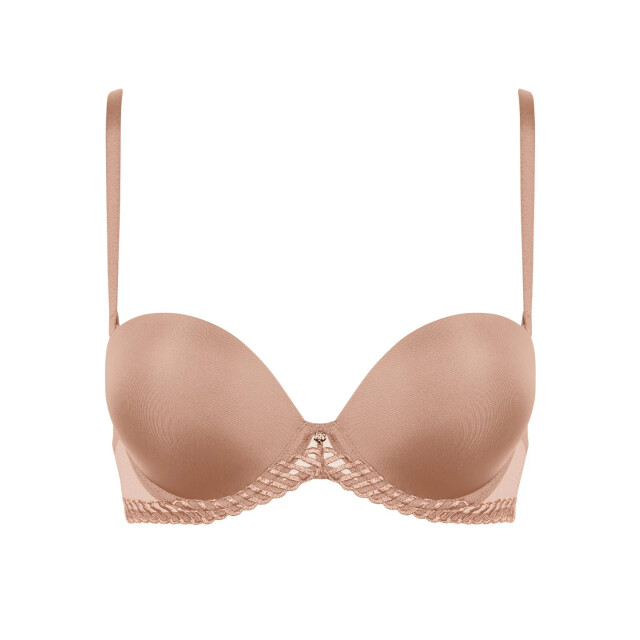 Aubade Sheer emotion full cup moulded bandeau 4MP06 large