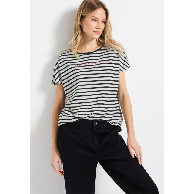 Street One a323175 striped shirt A323175 large