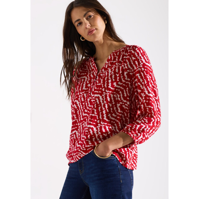 Street One a323169 printed mat-mix shirt w.button A323169 large