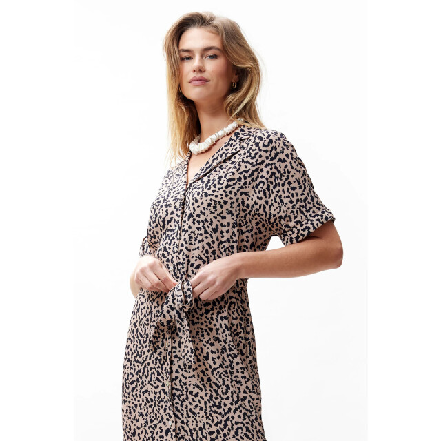 Catwalk Junkie 2502021800 leopard blouse dress 2502021800 Leopard blouse dress large