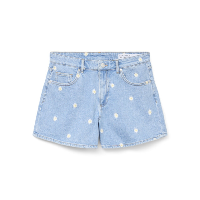 Vero Moda vmtess mr short dnm daisy shorts 10332321 light blue denim 06901.260.0017 large