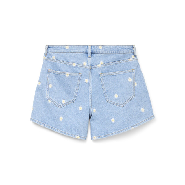Vero Moda vmtess mr short dnm daisy shorts 10332321 light blue denim 06901.260.0017 large