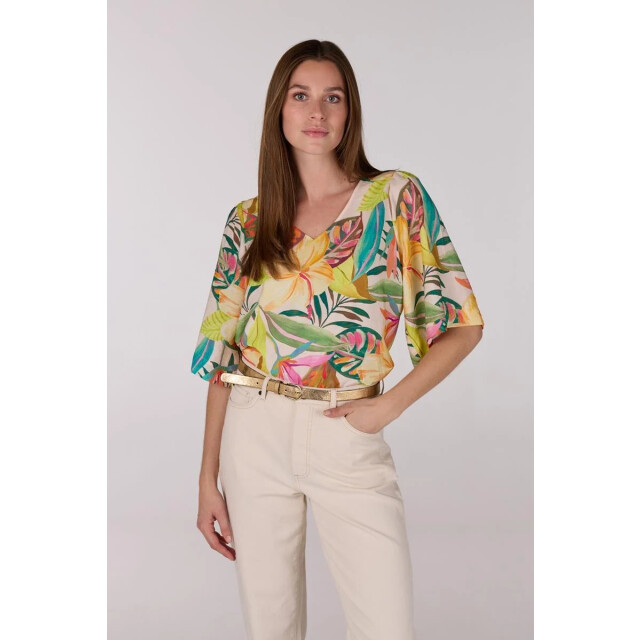 Jansen Amsterdam Feursy blouse wap 127 short multicolor WAP 127 large