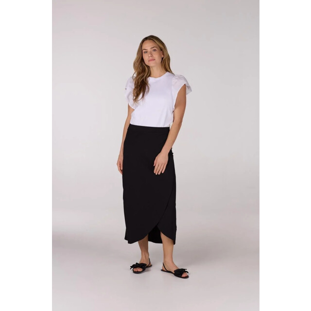 Jansen Amsterdam Falta rok v663 long wrap black V663 large