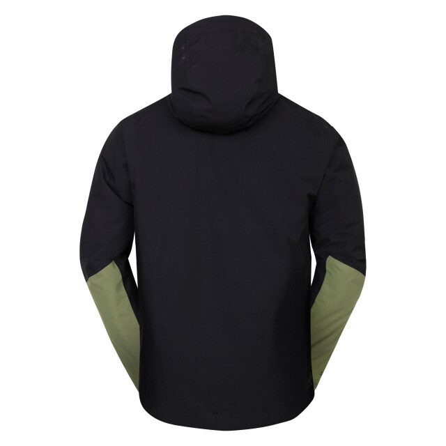 Dare2b Heren precision ii ski jas UTRG11283_blackolivinegreen large