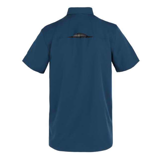 Regatta Heren packaway reisshirt met korte mouwen UTRG9759_moonlightdenim large