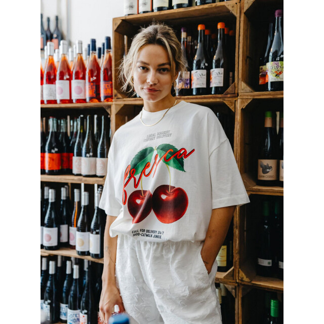 Catwalk Junkie Oversized tshirt met graphic wi 2502020229 large