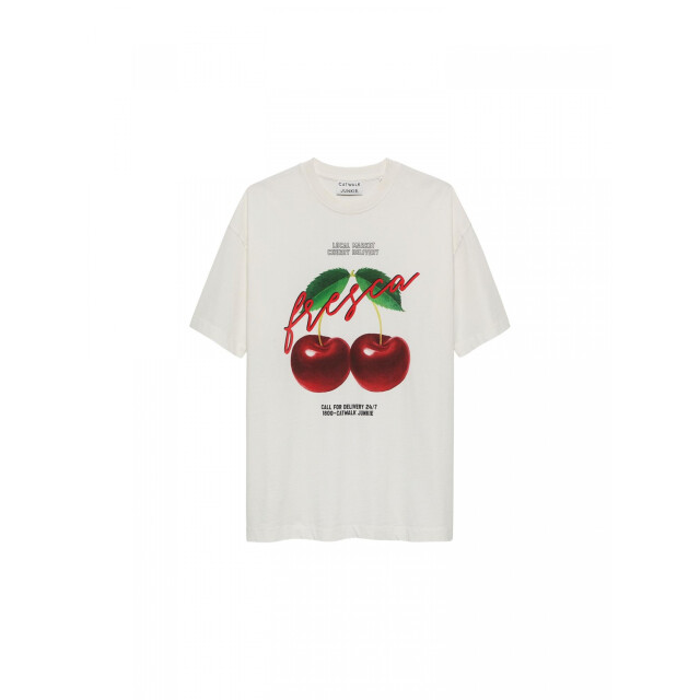 Catwalk Junkie Oversized tshirt met graphic wi 2502020229 large