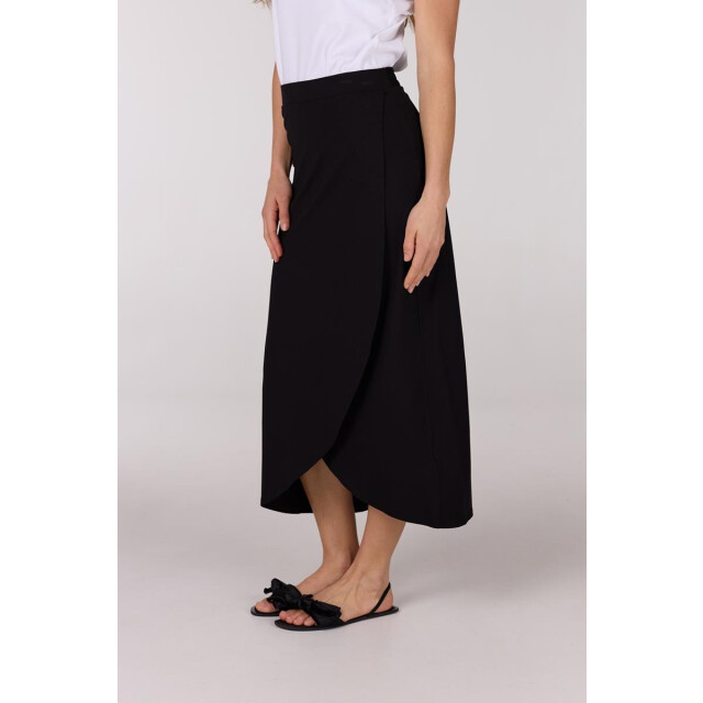 Jansen Amsterdam Falta rok v663 long wrap black V663 large