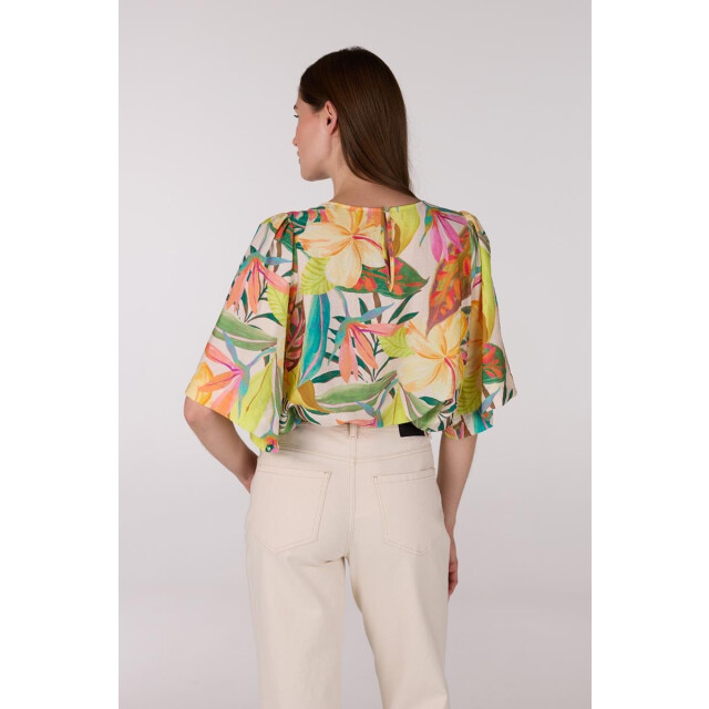 Jansen Amsterdam Feursy blouse wap 127 short multicolor WAP 127 large
