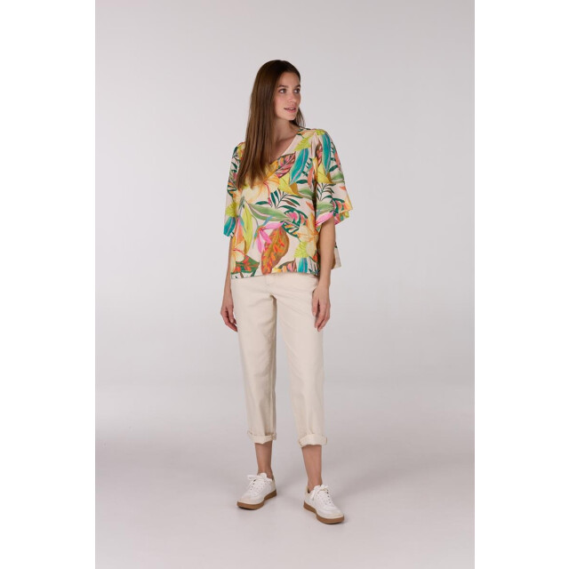 Jansen Amsterdam Feursy blouse wap 127 short multicolor WAP 127 large