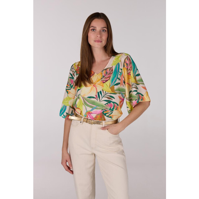 Jansen Amsterdam Feursy blouse wap 127 short multicolor WAP 127 large
