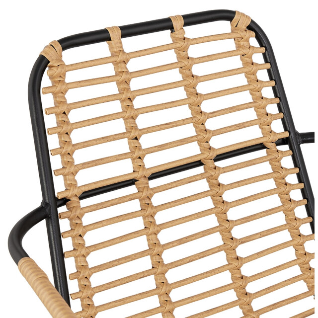 Alterego Stoel met armleuningen bastia 55x60x82 cm 3190714 large