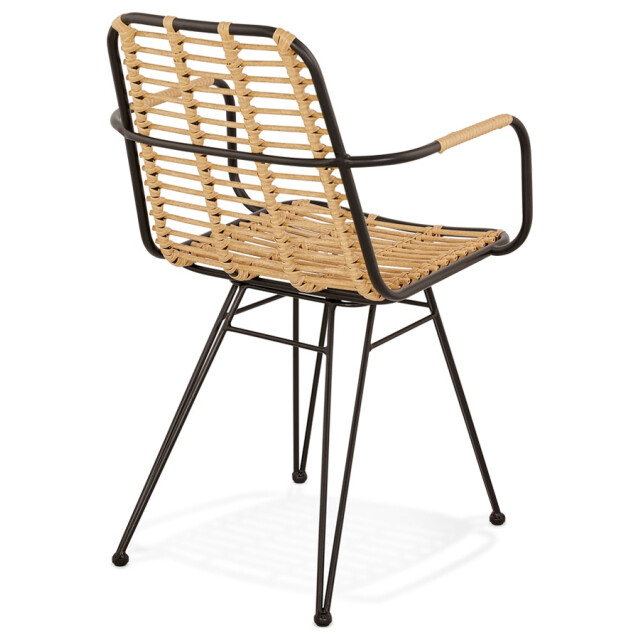 Alterego Stoel met armleuningen bastia 55x60x82 cm 3190714 large