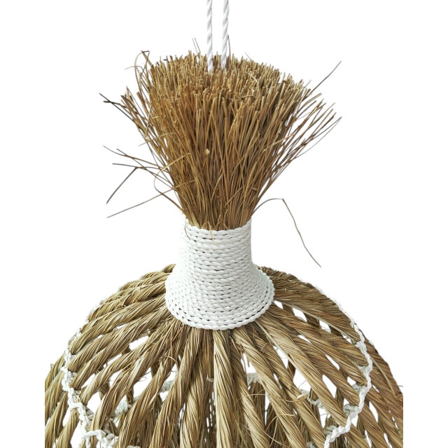 Furnilux handgemaakte xxl hanglamp van mendonggras – duurzaam & natuurlijk 3190210 large